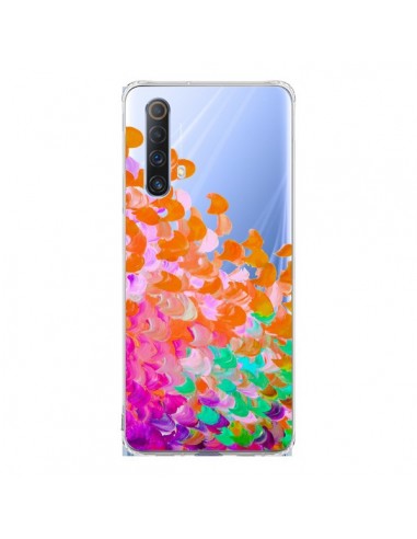 Coque Realme X50 5G Creation in Color Orange Transparente - Ebi Emporium