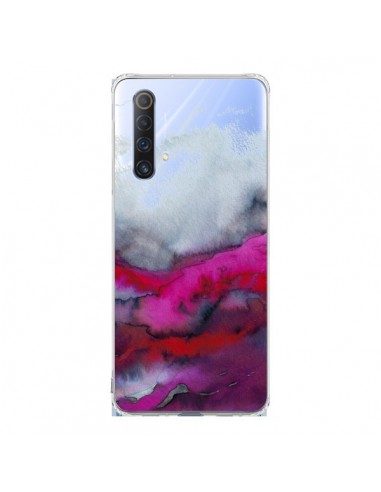 Coque Realme X50 5G Winter Waves Vagues Hiver Transparente - Ebi Emporium