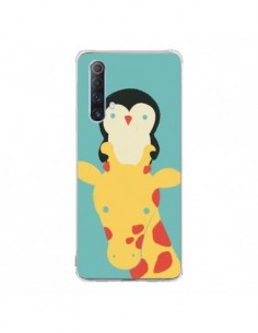 Coque Realme X50 5G Girafe Pingouin Meilleure Vue Better...