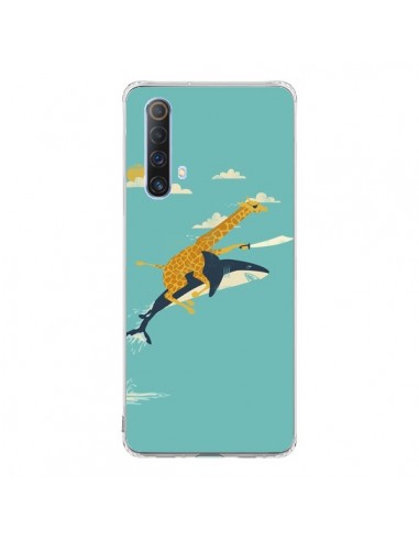 Coque Realme X50 5G Girafe Epee Requin Volant - Jay Fleck