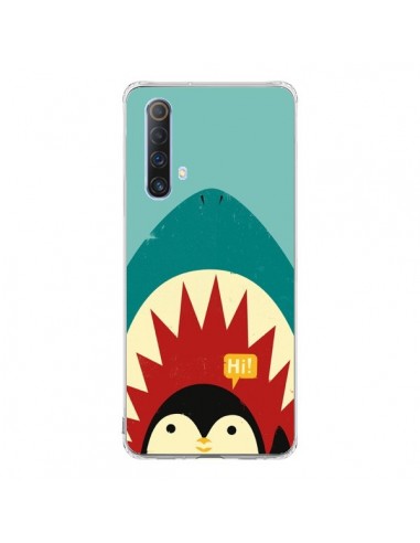 Coque Realme X50 5G Pingouin Requin - Jay Fleck