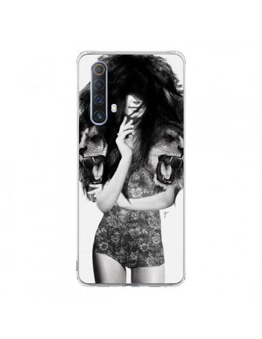 Coque Realme X50 5G Femme Lion - Jenny Liz Rome