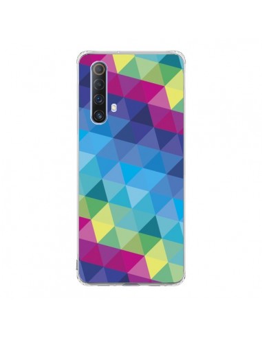 Coque Realme X50 5G Azteque Gheo Bleu - Javier Martinez