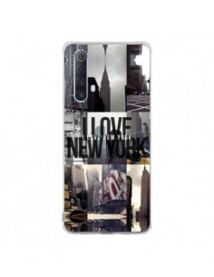 Coque Realme X50 5G I love New Yorck City noir - Javier...