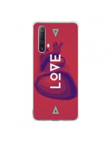 Coque Realme X50 5G Love Coeur Triangle Amour - Javier Martinez