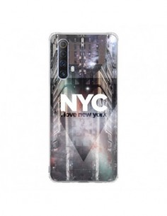 Coque Realme X50 5G I Love New York City Violet - Javier...