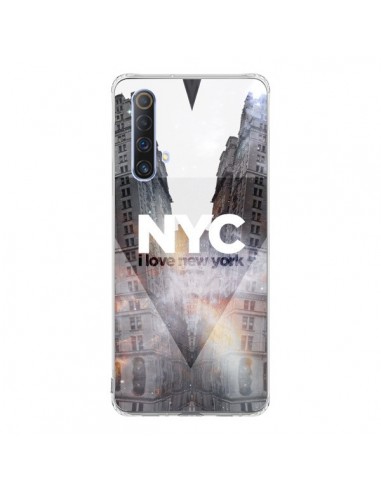 Coque Realme X50 5G I Love New York City Orange - Javier Martinez