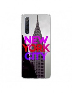 Coque Realme X50 5G New York City Rose Rouge - Javier...