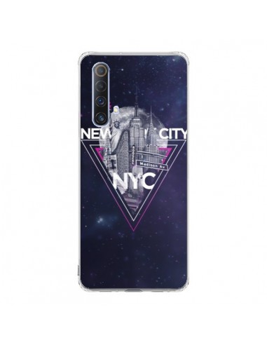 Coque Realme X50 5G New York City Triangle Rose - Javier Martinez