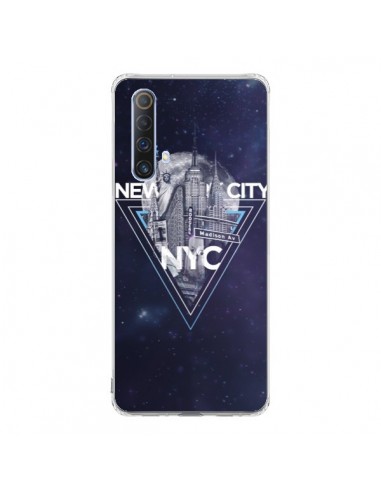 Coque Realme X50 5G New York City Triangle Bleu - Javier Martinez
