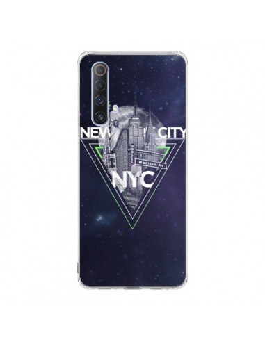 Coque Realme X50 5G New York City Triangle Vert - Javier Martinez