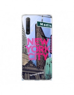 Coque Realme X50 5G New Yorck City NYC Transparente -...