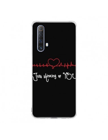 Coque Realme X50 5G Just Thinking of You Coeur Love Amour - Julien Martinez