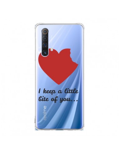Coque Realme X50 5G I keep a little bite of you Love Heart Amour Transparente - Julien Martinez