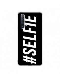 Coque Realme X50 5G Hashtag Selfie Noir Horizontal -...