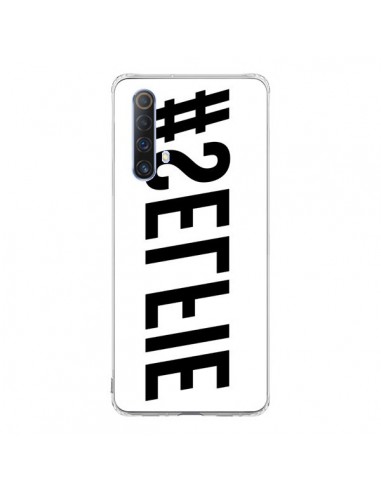 Coque Realme X50 5G Hashtag Selfie Noir Inversé Horizontal - Jonathan Perez