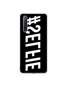 Coque Realme X50 5G Hashtag Selfie Blanc Inversé...