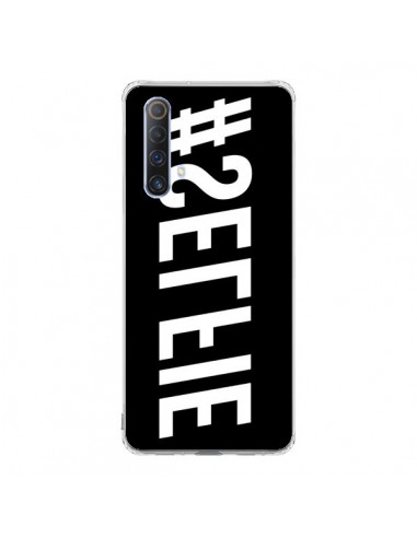 Coque Realme X50 5G Hashtag Selfie Blanc Inversé Horizontal - Jonathan Perez