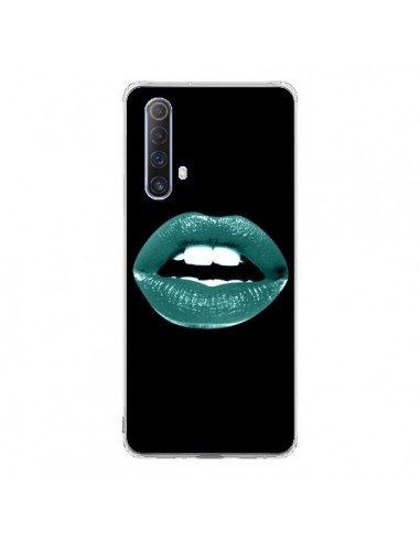 Coque Realme X50 5G Lèvres Bleues - Jonathan Perez