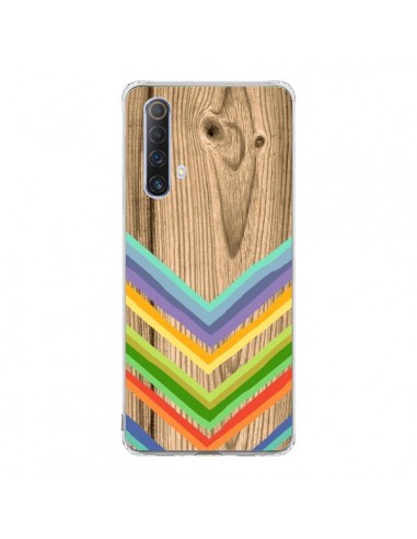 Coque Realme X50 5G Tribal Azteque Bois Wood - Jonathan Perez