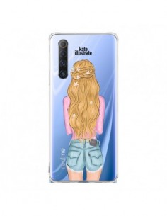 Coque Realme X50 5G Blonde Don't Care Transparente -...