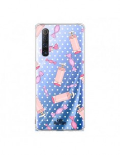 Coque Realme X50 5G Candy Bonbons Transparente -...
