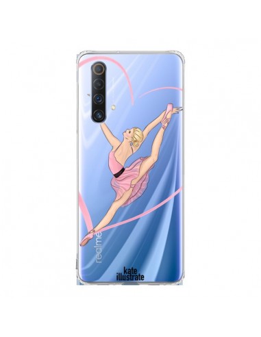 Coque Realme X50 5G Ballerina Jump In The Air Ballerine Danseuse Transparente - kateillustrate