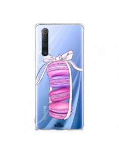 Coque Realme X50 5G Macarons Pink Purple Rose Violet...