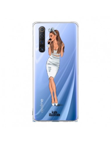 Coque Realme X50 5G Ice Queen Ariana Grande Chanteuse Singer Transparente - kateillustrate