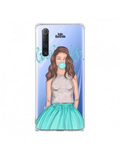 Coque Realme X50 5G Bubble Girls Tiffany Bleu...