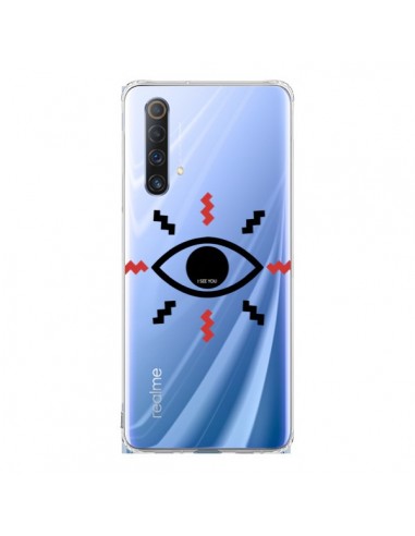 Coque Realme X50 5G Eye I See You Oeil Transparente - Koura-Rosy Kane