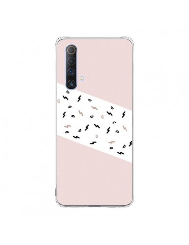 Coque Realme X50 5G Festive Pattern Rose - Koura-Rosy Kane