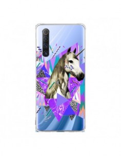 Coque Realme X50 5G Licorne Unicorn Azteque Transparente...