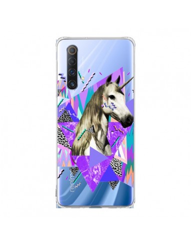 Coque Realme X50 5G Licorne Unicorn Azteque Transparente - Kris Tate