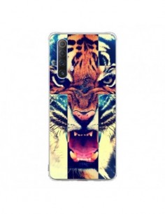 Coque Realme X50 5G Tigre Swag Croix Roar Tiger - Laetitia
