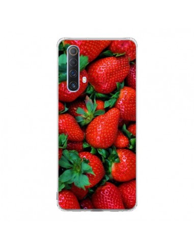 Coque Realme X50 5G Fraise Strawberry Fruit - Laetitia