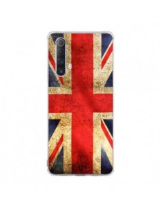 Coque Realme X50 5G Drapeau Angleterre Anglais UK - Laetitia