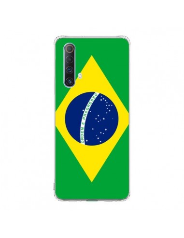 Coque Realme X50 5G Drapeau Brésil Brésilien - Laetitia