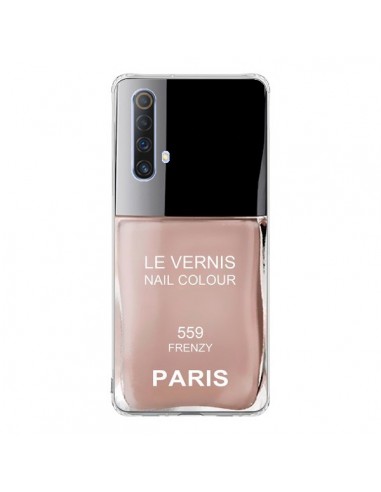 Coque Realme X50 5G Vernis Paris Frenzy Beige -...