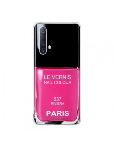 Coque Realme X50 5G Vernis Paris Riviera Rose - Laetitia