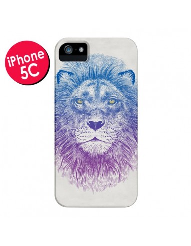 Coque Lion pour iPhone 5C - Rachel Caldwell