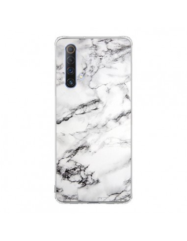 Coque Realme X50 5G Marbre Marble Blanc White - Laetitia