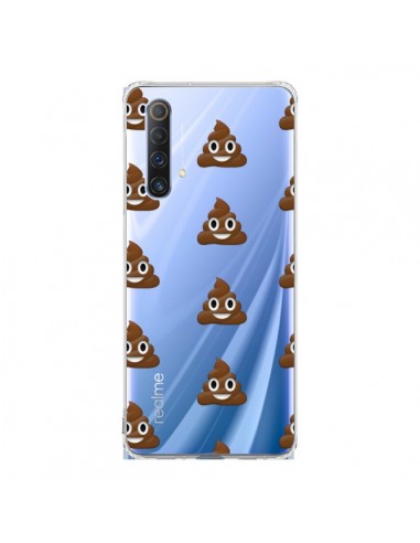 Coque Realme X50 5G Shit Poop Emoticone Emoji Transparente - Laetitia