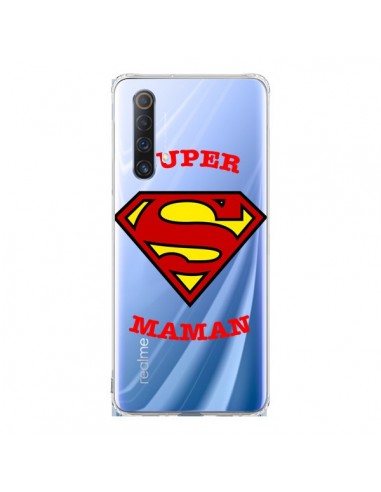 Coque Realme X50 5G Super Maman Transparente - Laetitia