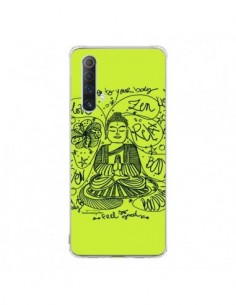 Coque Realme X50 5G Buddha Listen to your body Love Zen...