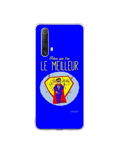 Coque Realme X50 5G Le meilleur Papa Fête des Pères - Leellouebrigitte