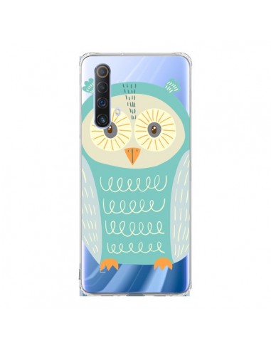 Coque Realme X50 5G Hibou Owl Transparente - Petit Griffin