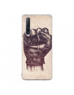 Coque Realme X50 5G Fight Poing Cuir - Lassana