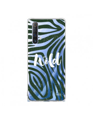 Coque Realme X50 5G Wild Zebre Jungle Transparente - Lolo Santo