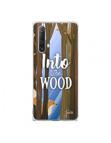 Coque Realme X50 5G Into The Wild Renard Bois Transparente - Lolo Santo